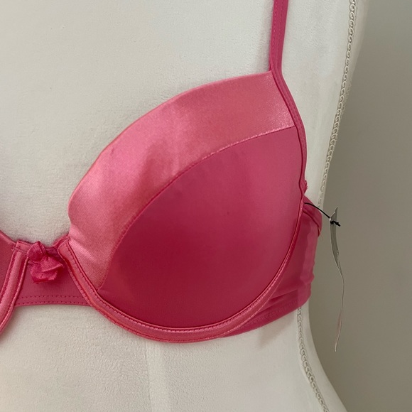 Rampage Push Up Bra 34B, Hot Pink, New with Tags - Picture 7 of 11